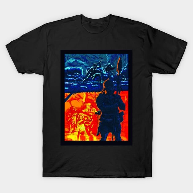 Night-infiltration! T-Shirt by franckleguay